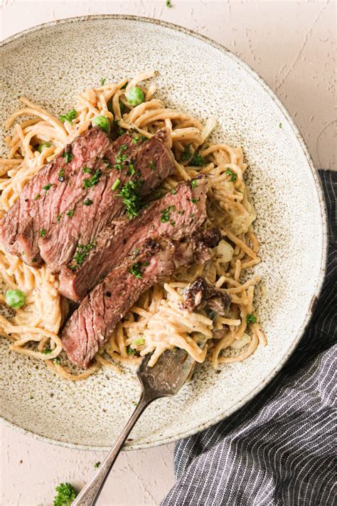 ribeye steak pasta|Creamy Steak Pasta .